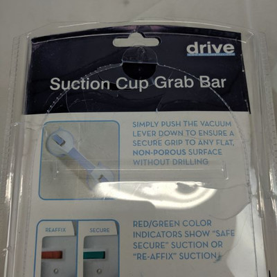 Drive Suction Cup Grab Bar - Opened Box