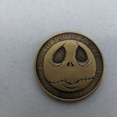 Nightmare Before Christmas Coin 2006