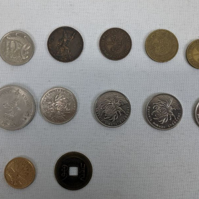 12 Asian Coins