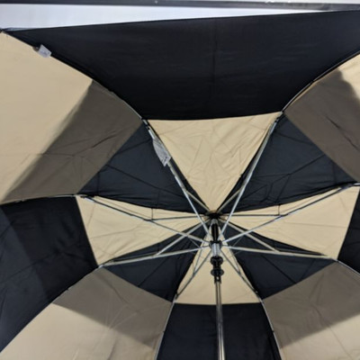 Brown/Black Umbrella