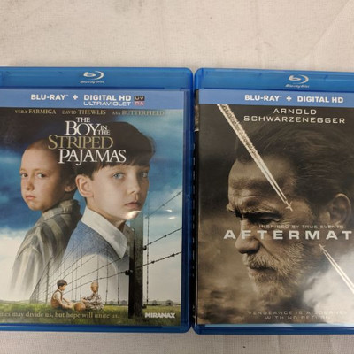 2 Blu-Ray The Boy In The Striped PJ's & Aftermath