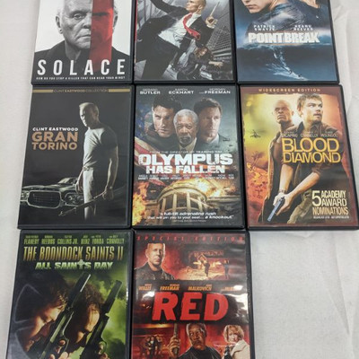 8 Action Movies: Solace - Red PG-13/R