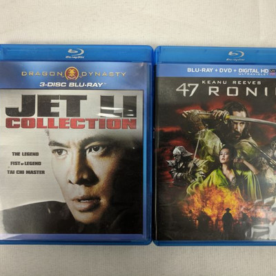 2 Blu-Rays: Jet Li Collection - 47 Ronin Unrated/Pg-13