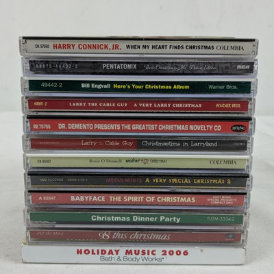 13 Christmas CDs