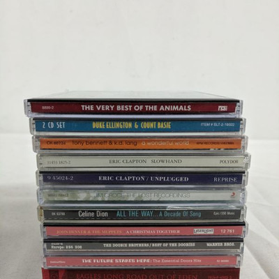 13 Misc Rock CDs: The Animals - FLeetwood Mac