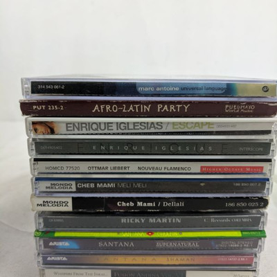 13 Misc CDs: Shaman - Santana