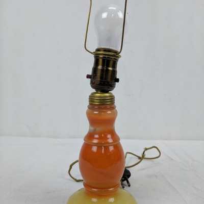 Orange/Yellow Lamp - Kind of Slanted/Bent