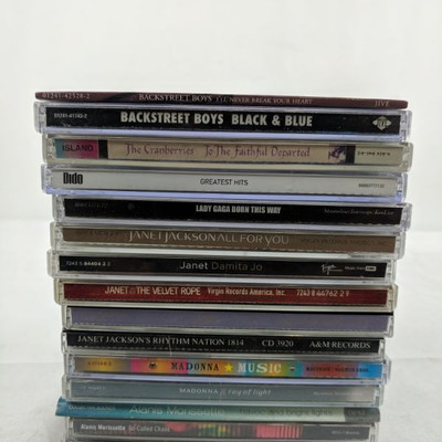 18 Pop/Rock CDs: Paul Simon - Shakira