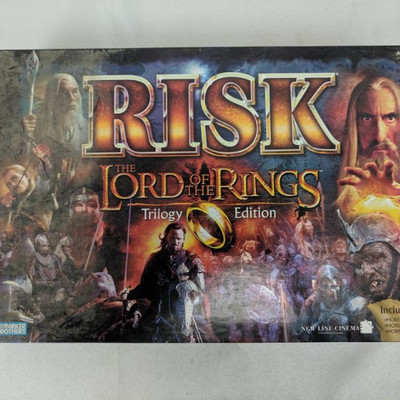 Risk Lord of the Rings Trilogy Edition Game