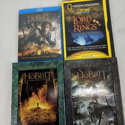 The Hobbit Battle of the Five Armies Blu-Ray - The Hobbit Desolation of Smaug