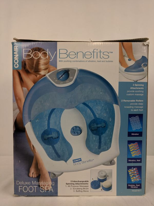Conair Deluxe Massaging Foot Spa