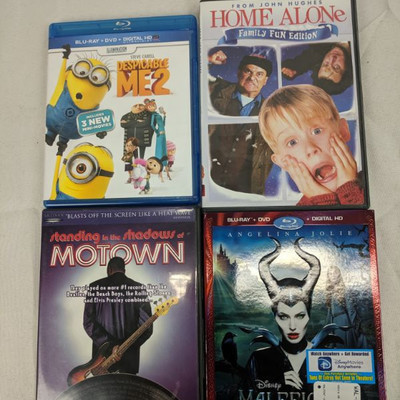 4 Family Movies: Despicable Me 2 - Maleficent PG