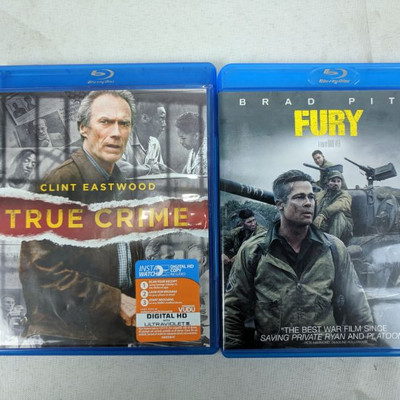 2 Blu-Rays: True Crime & Fury R Rated