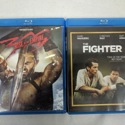 2 Blu-Rays: 300 Rise of an Empire & The Fighter R Rated