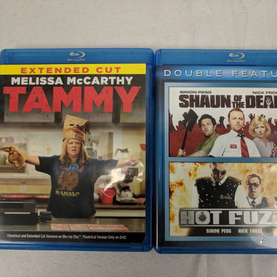 2 Blu-Rays: Tammy & Shaun of the Dead R Rated