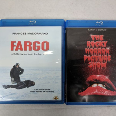 2 Blu-Rays: Fargo & Rocky Horror Picture Show