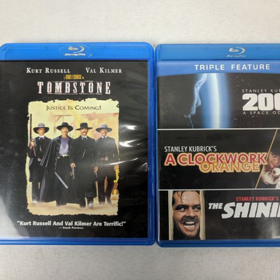 2 Blu-Rays: Tombstone & Triple Feature