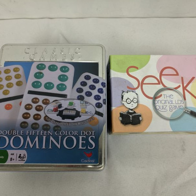 Dominoes & Seek Quiz Game