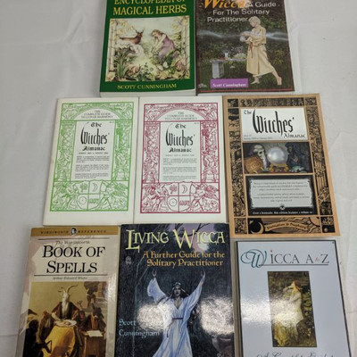 8 Misc Books: Encyclopedia of Magical Herbs - Wicca A to Z