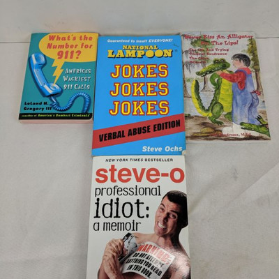 4 Comedy Books: What's the Number for 911? - Steve-O