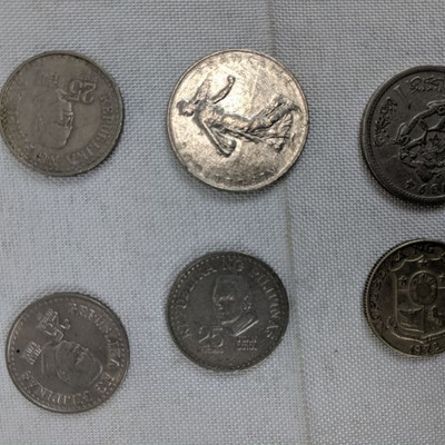 Asia, Middle East, and Europe Coins