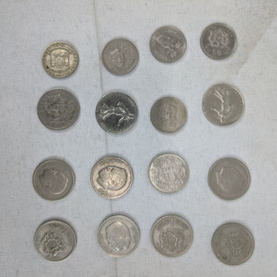 Asia, Middle East, and Europe Coins