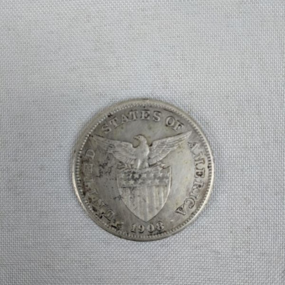 Philippine One Peso 1908