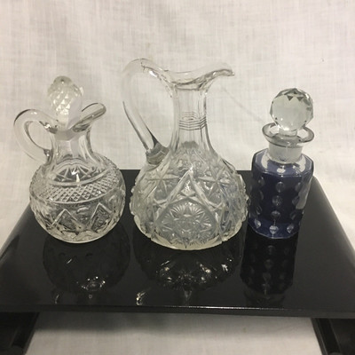Lot 125 - Colored Glass and More