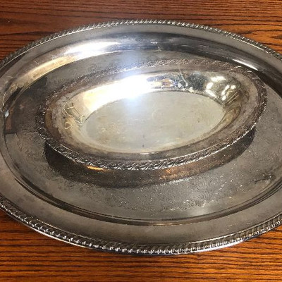 Lot 49 Silver plated serving ware