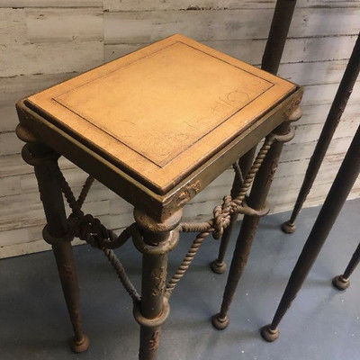 Lot 57 -  2 Iron Tables 