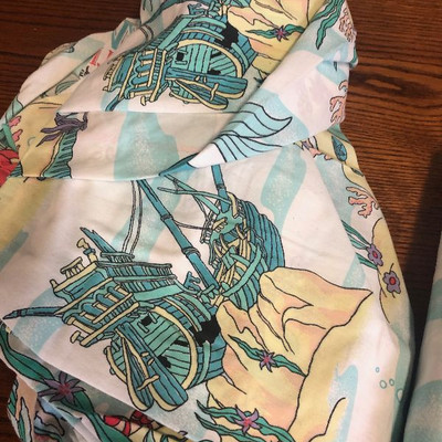 Lot 62 Little Mermaid Set of sheets (flat and fitted and 2 pillow)