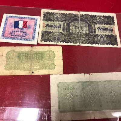 Lot 64 World War II Money