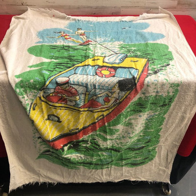 Lot 80 Most Awesome Beach towel with water skier