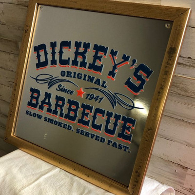 Lot 117 Dickey's Barbecue  blue with Red High light