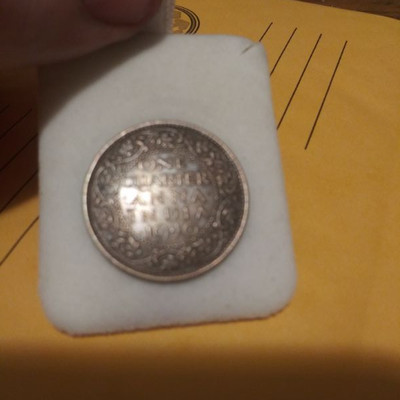 1940 One Quarter Anna India Coin