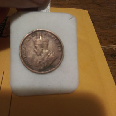 1935 One Quarter Anna India Coin