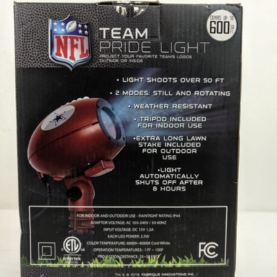 NFL Team Pride Light Chargers - New