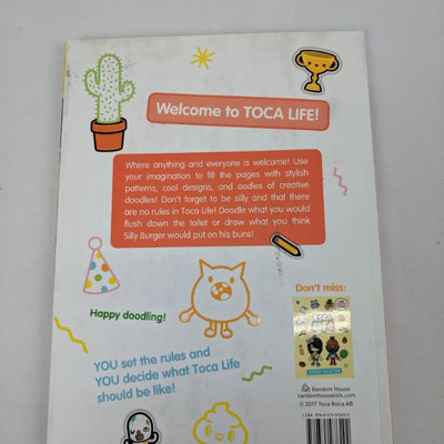 Toca Life Doodle Book - New