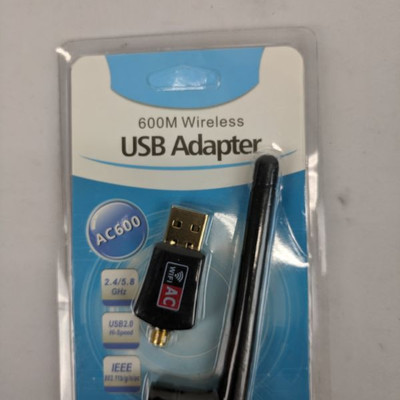 600M Wi-Fi Network USB Adapter - New