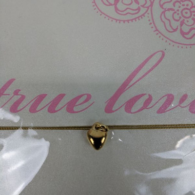 Two's Company True Love Gold-Tone Heart Necklace - New