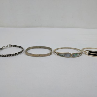Costume Jewelry: 4 Bracelets