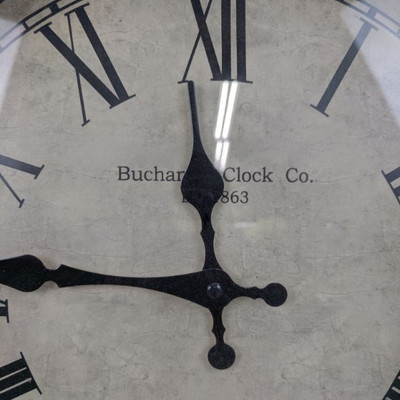 Large Metal Clock, 24
