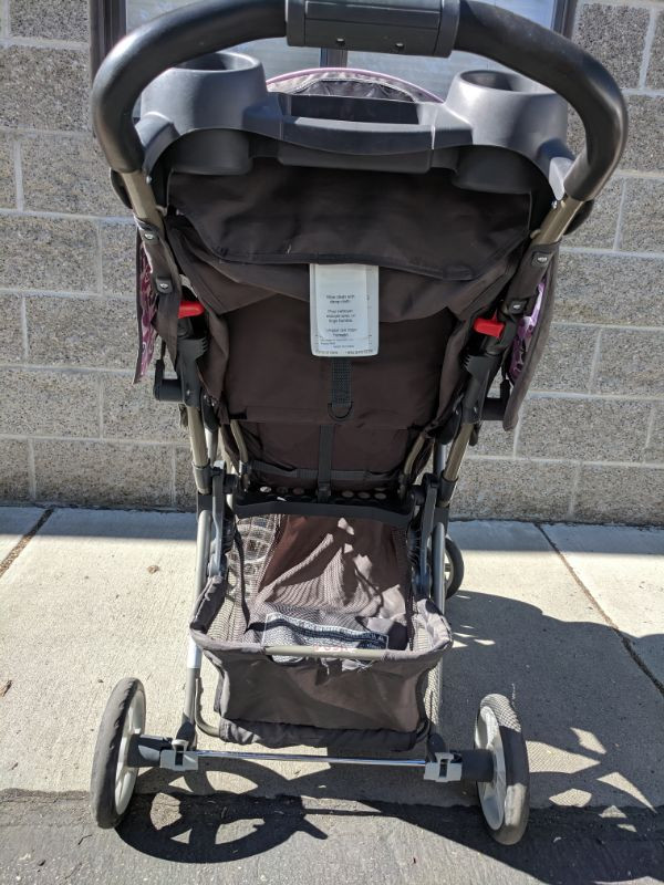 Graco Stroller Grey/Pink/Purple, Easy Collapse