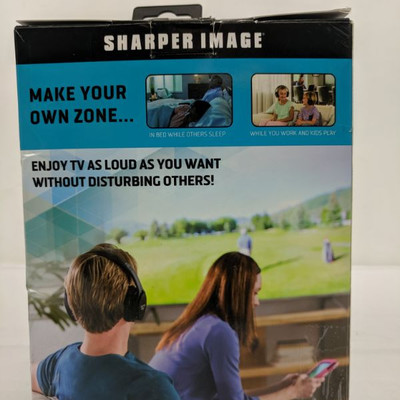Sharper Image Ownzone Wireless TV Headphones, As Seen On TV