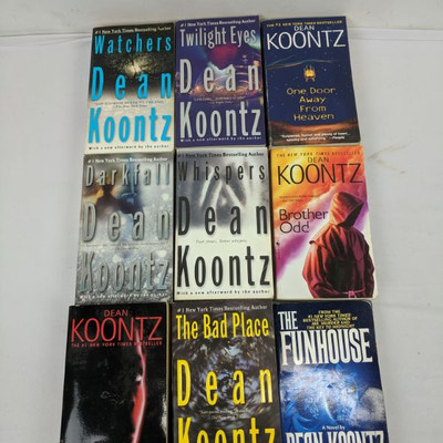 9 Dean Koontz Books