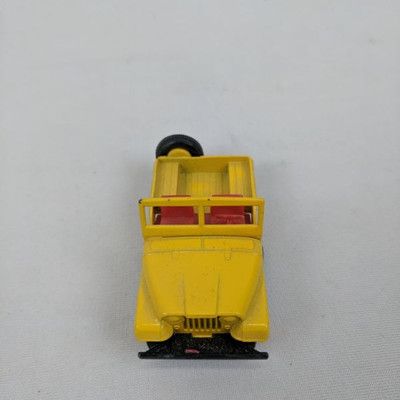 Vintage Matchbox Series No 72 Jeep By Lesney