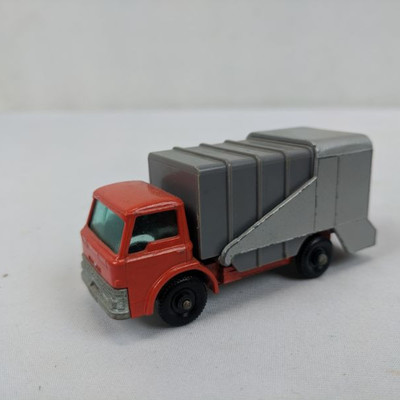 Vintage Matchbox Series No 7 Refuse Truck By Lesney