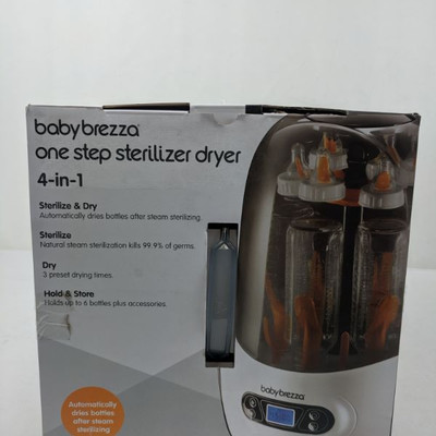 Baby Brezza One Step Sterilizer Dryer - Tested, Works