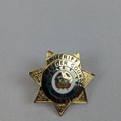 Sheriff Box Elder County Pin