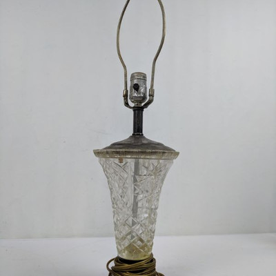 Crystal Lamp - Rusted, Tested Works